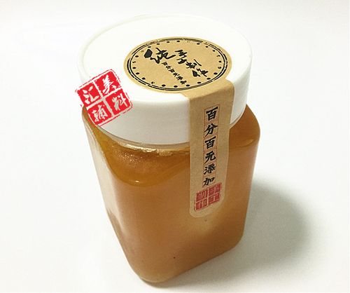 蜂蜜贴纸包装牛皮纸现货农产品不干胶标签印刷定制手作瓶贴